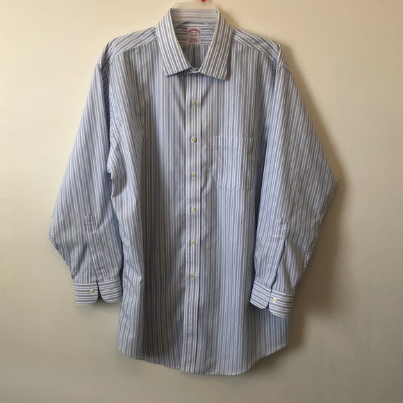 Brooks Brothers Non-Iron 17 1/2 - 33 Dress Shirt - Picture 2 of 5
